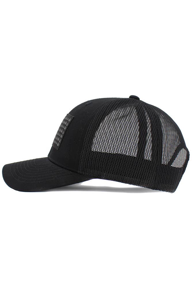 FLAG Patch Mesh Back American Flag Baseball Cap