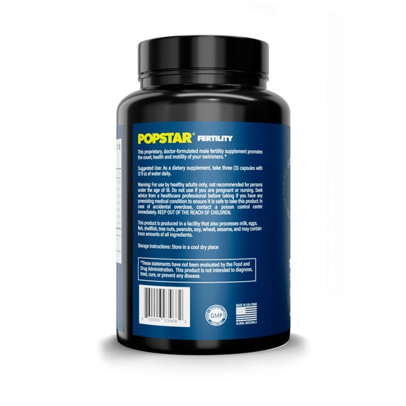 Popstar Fertility Support Daily Supplement For Men