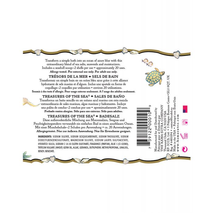 Kama Sutra Treasures of the Sea - Blue