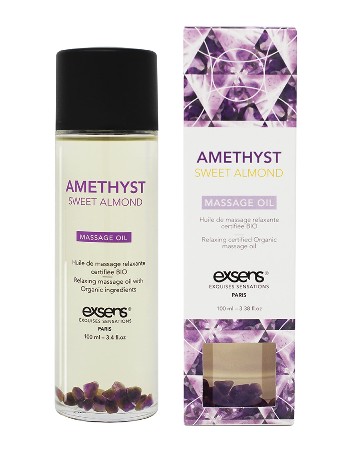Organic Massage Oil w/Stones