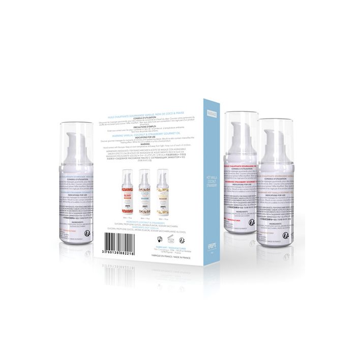 Let's Travel Massage Oil Set