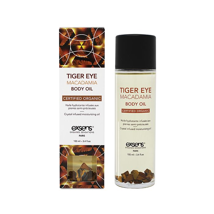 Organic Massage Oil w/Stones