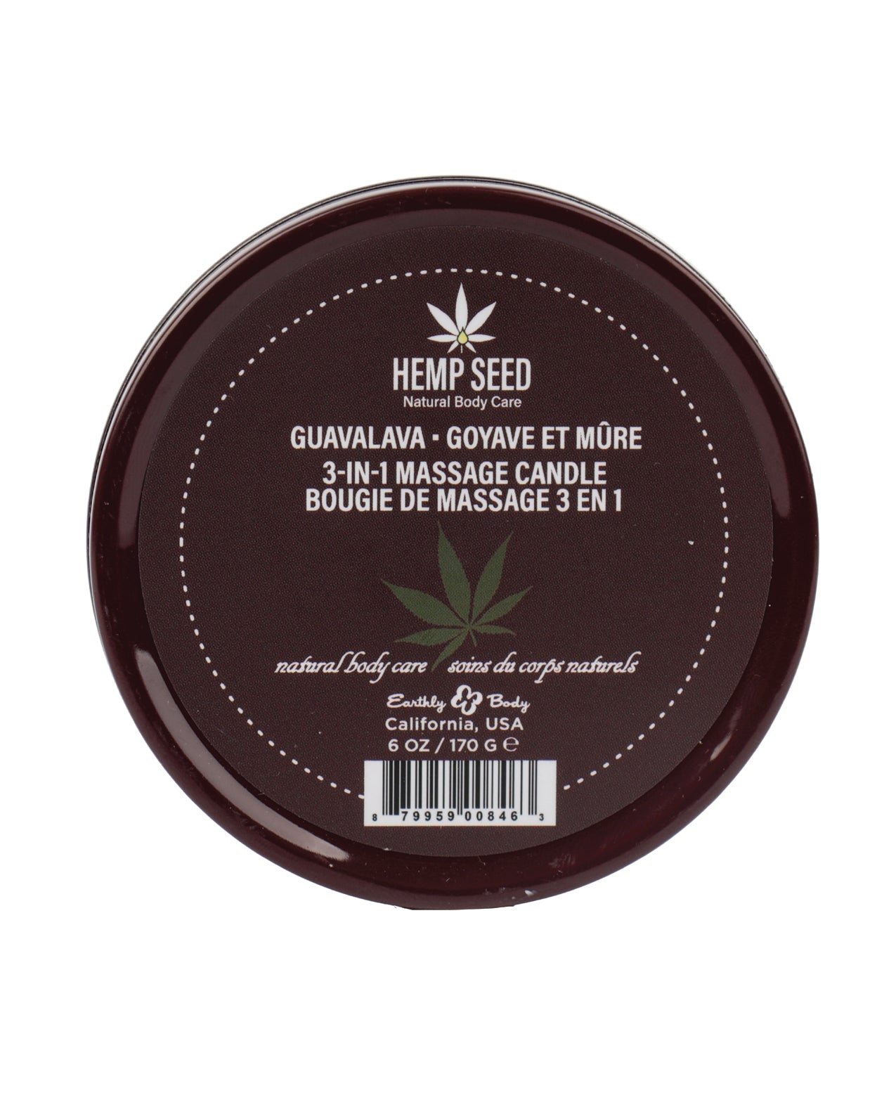 Earthly Body Suntouched Hemp Candle - 6 oz