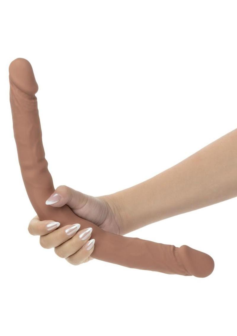 Silicone Studs Bend and Hold Dual Dildo