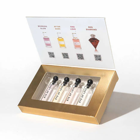 Product Tester Special: Eye of Love Pheromone Parfum Attract Him 4-Piece