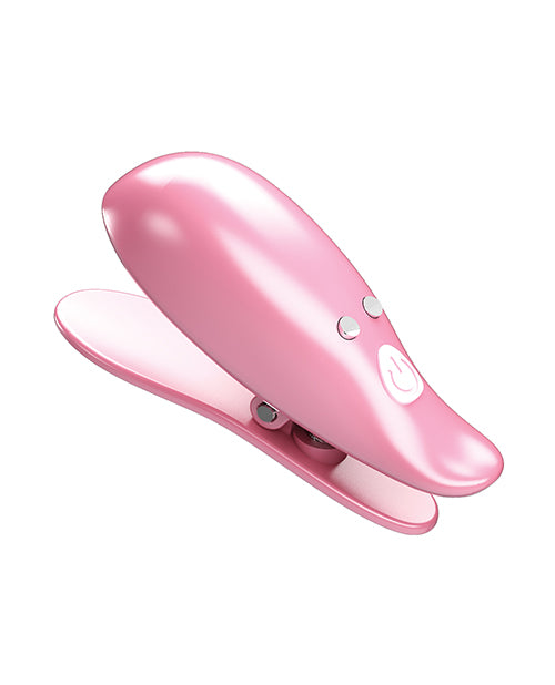 Pretty Love Leaf Wireless Vibrating Nipple Clamps