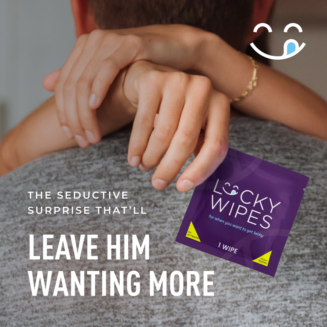 Strawberries and Cream Flavored Men's Wipes