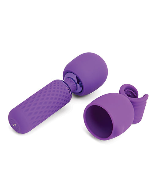 Harlow Mini Wand w/Masturbator Attachment