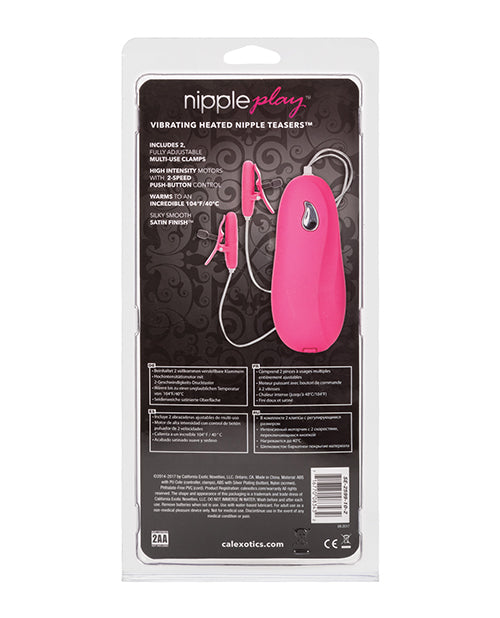 Nipple Play Vibrating Heated Nipple Teasers
