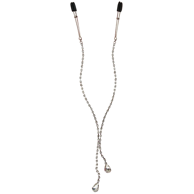 Diamond Tear Drop Nipple Clips