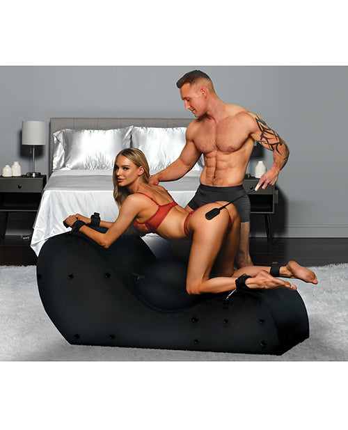 Bedroom Bliss Bondage Love Couch Foam - Black