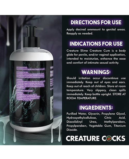Creature Slime Creature Cum Unscented Jizz Lubricant 16 oz