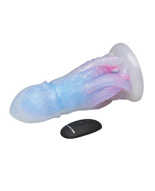 Cocktopus Deluxe Glow-in-the-Dark Vibrating Silicone Dildo