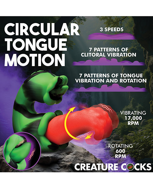 Tongue Lasher Silicone Vibrator