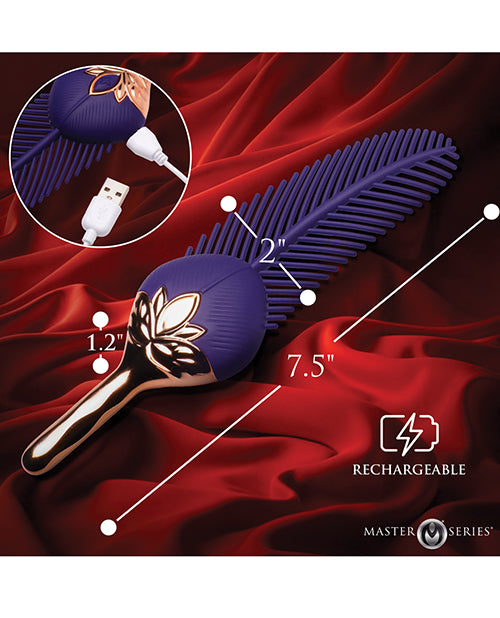 The Tickler Vibrating Silicone Feather Tickler