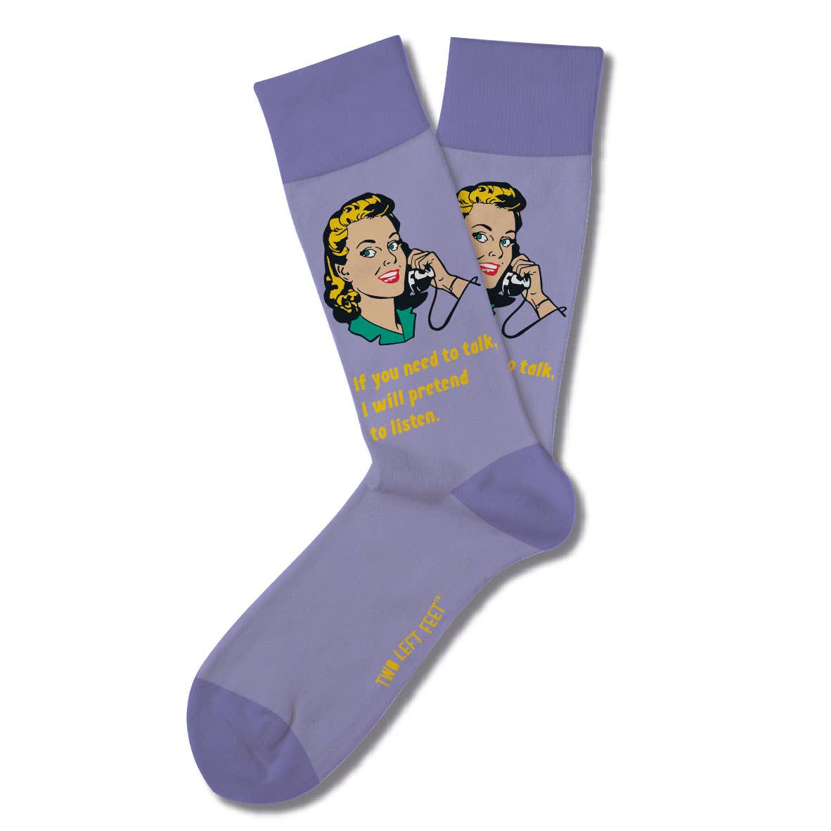 Two Left Feet® Retro Remix Socks