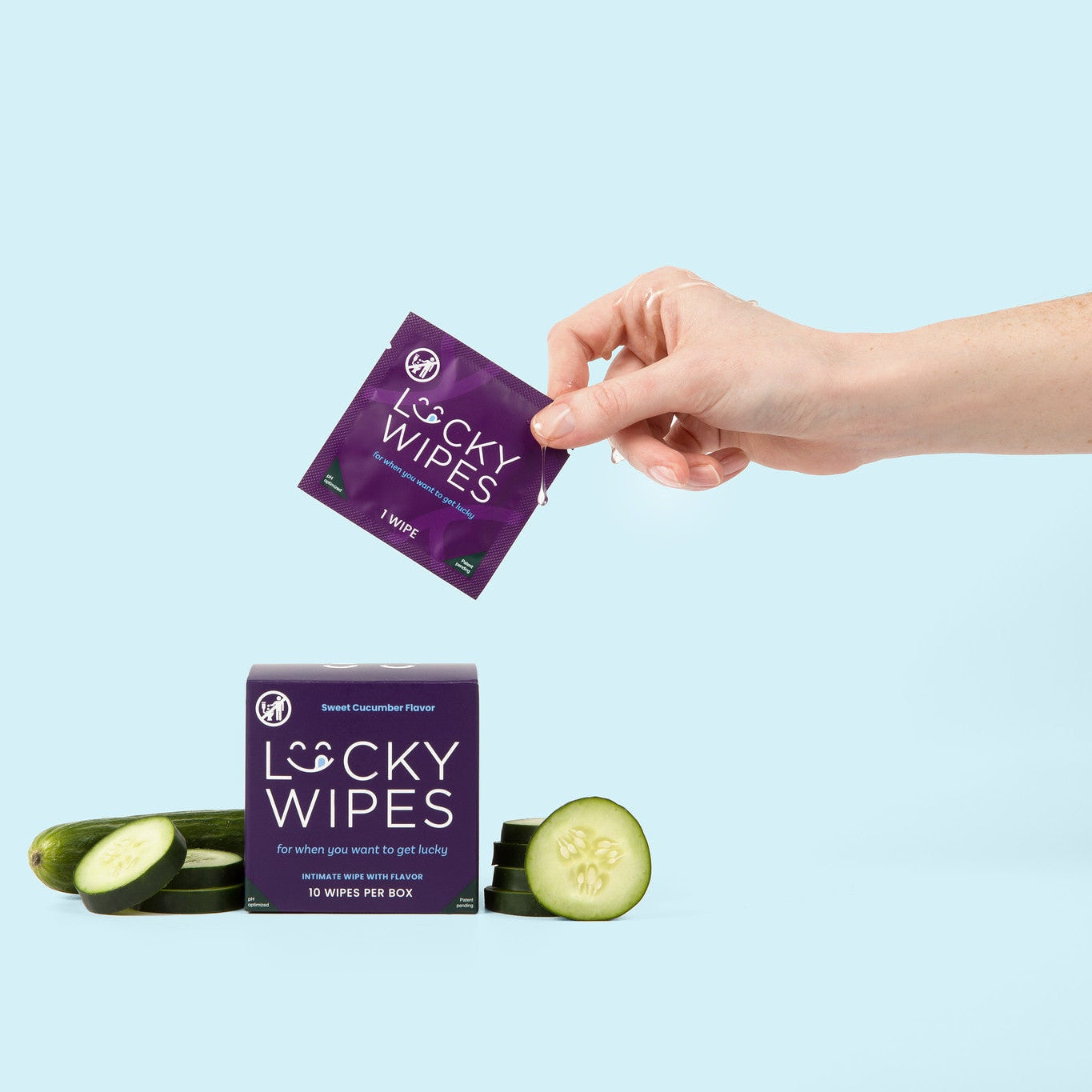 Sweet Cucumber Flavored Wipes For Men