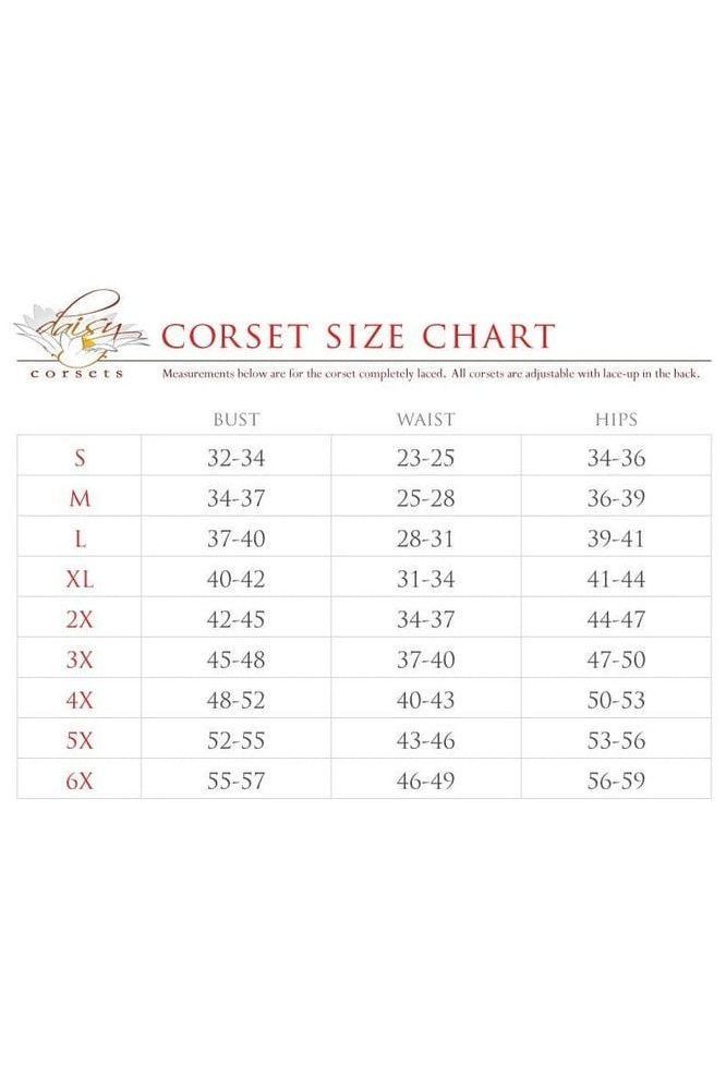 Top Drawer 3 PC Brocade Bunny Corset Dress Costume - Daisy Corsets