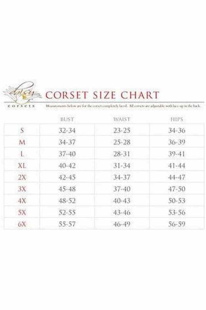 Top Drawer Premium Sequin Witch Corset Costume - Daisy Corsets