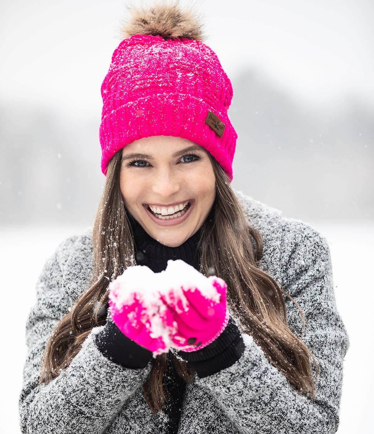 Britt's Knits Plush Lined Knit Pom Hat 2.0 Open Stock