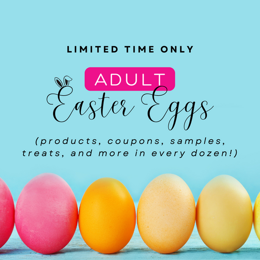 ADULT EASTER EGGS/ BUZZ BASKET