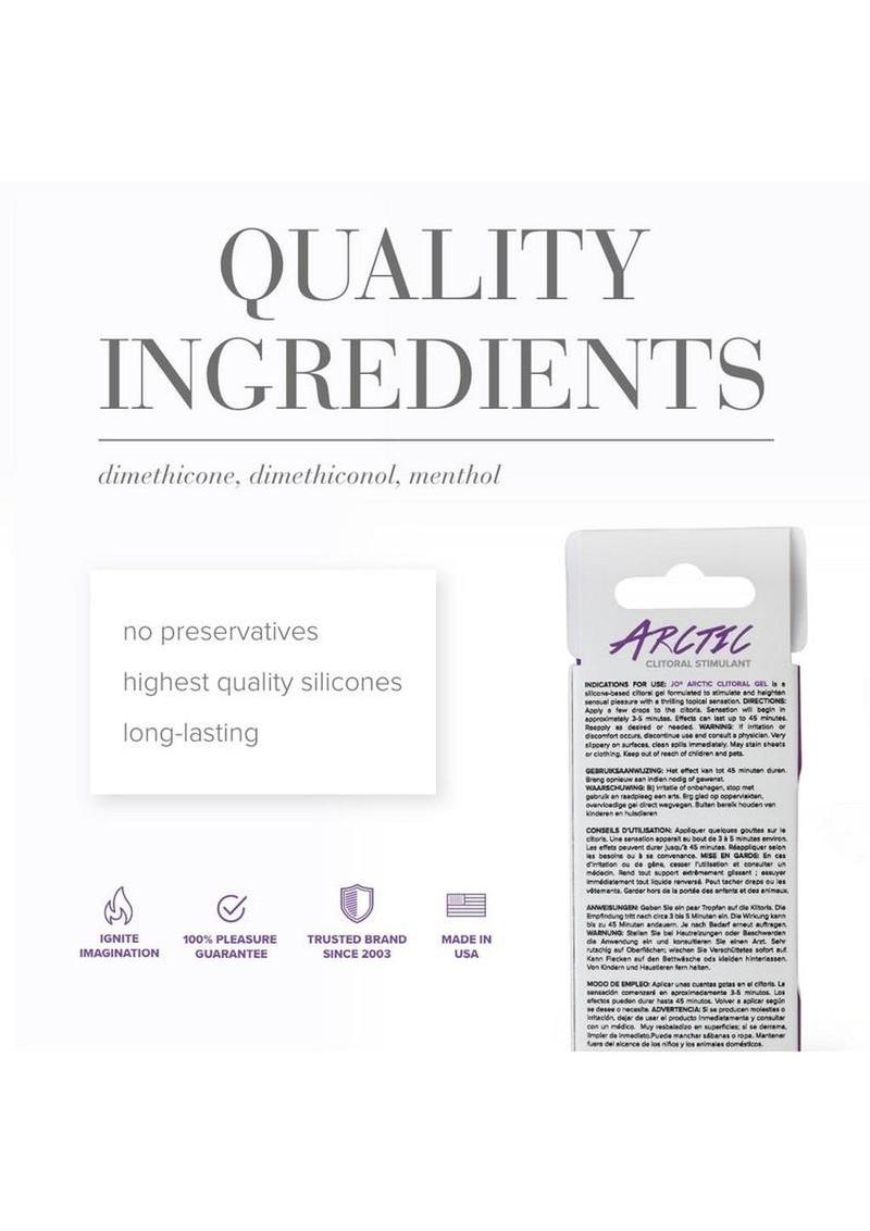 Artic Silicone Clitoral Stimulant Gel