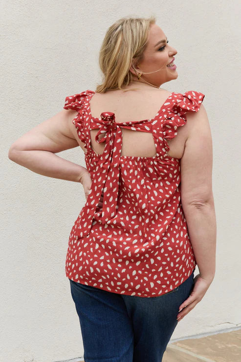 Be Stage Full Size Woven Top