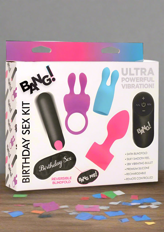 Bang! Birthday Sex Kit with Remote Control