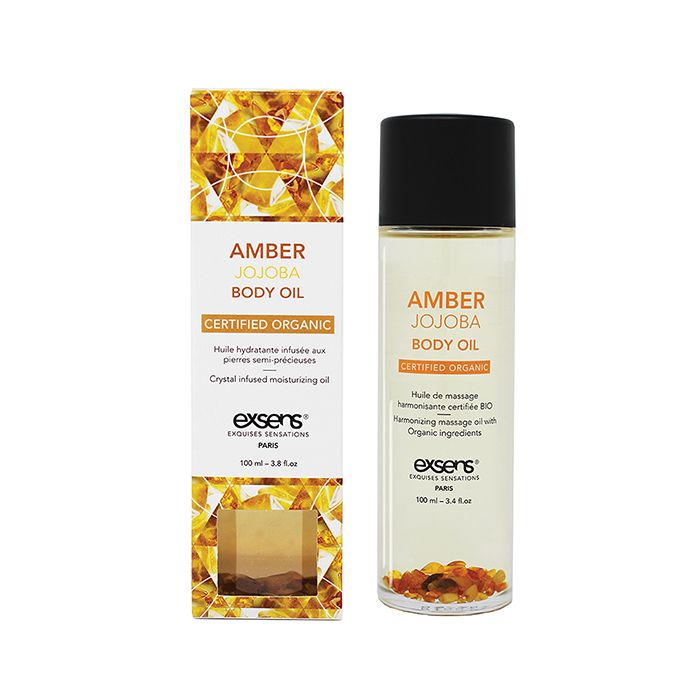 Organic Massage Oil w/Stones