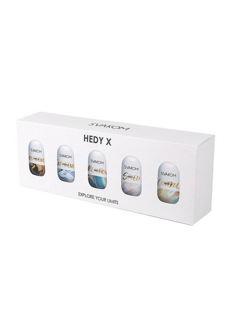 Hedy X-Mix Stroking Sleeve Set (5 Piece)