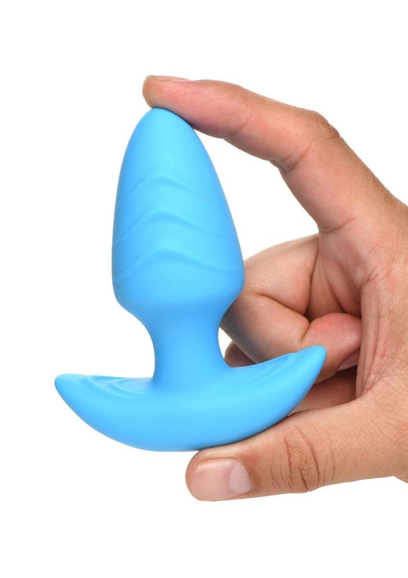 Bang! Rotating Vibrating Rechargeable Silicone Butt Plug with Remote Control