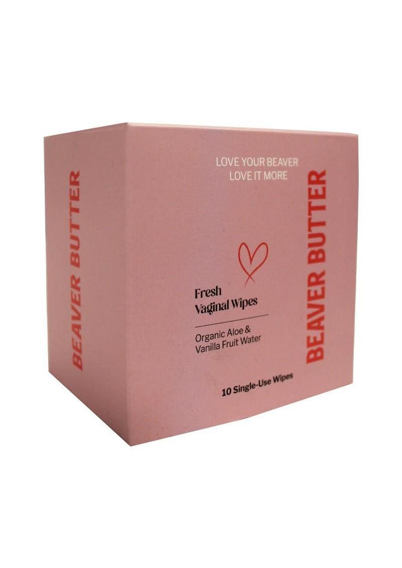 Beaver Butter Fresh Vaginal Wipes (10 Pack)