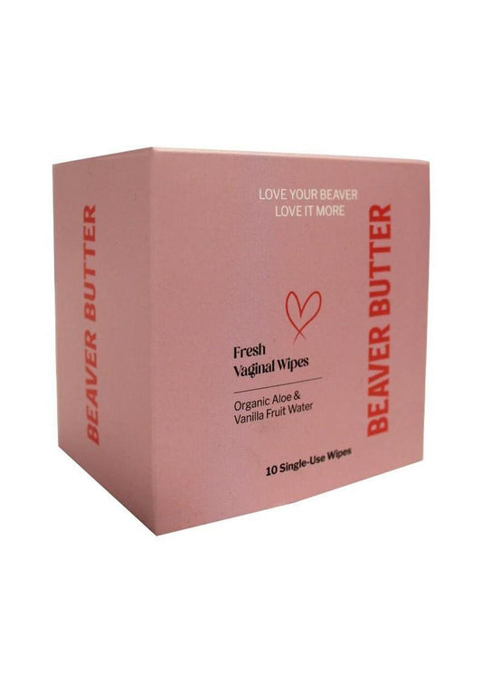 Beaver Butter Fresh Vaginal Wipes (10 Pack)