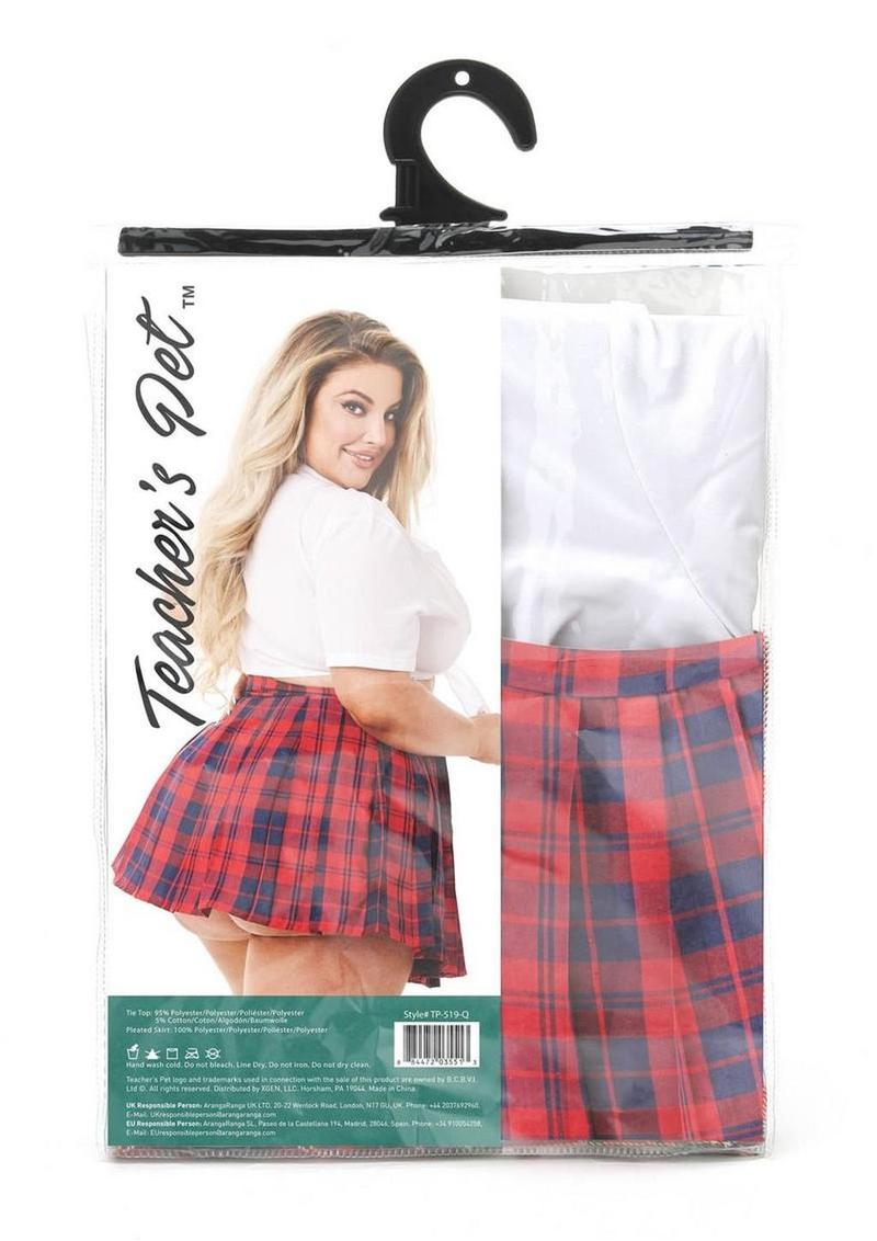 Teacher's Pet Schoolgirl Costume (2 Piece)