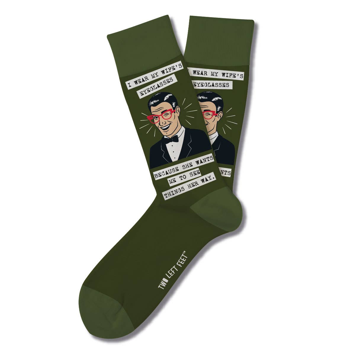 Two Left Feet® Retro Remix Socks