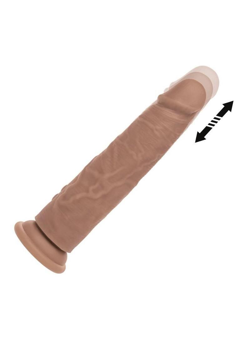 Studs Rechargeable Vibrating & Thrusting Silicone