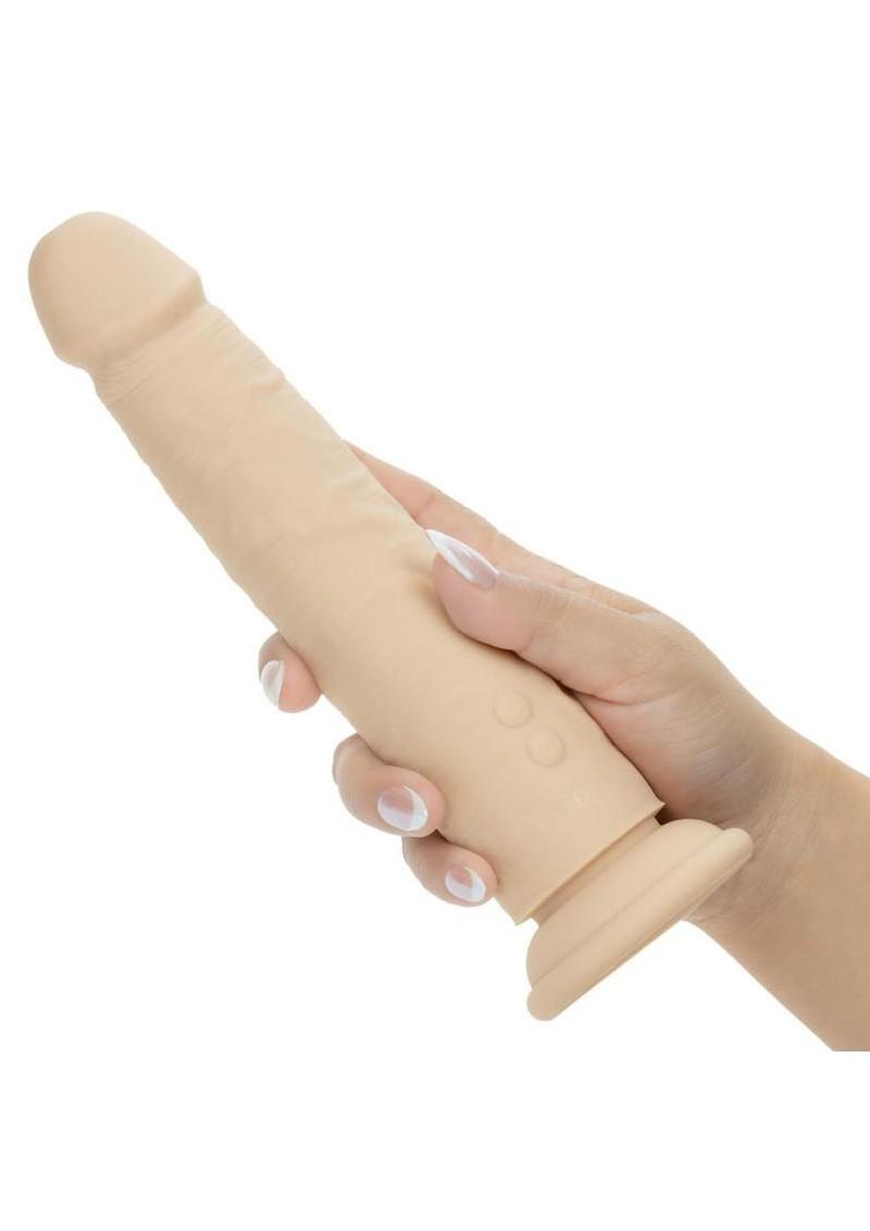 Studs Rechargeable Vibrating & Thrusting Silicone