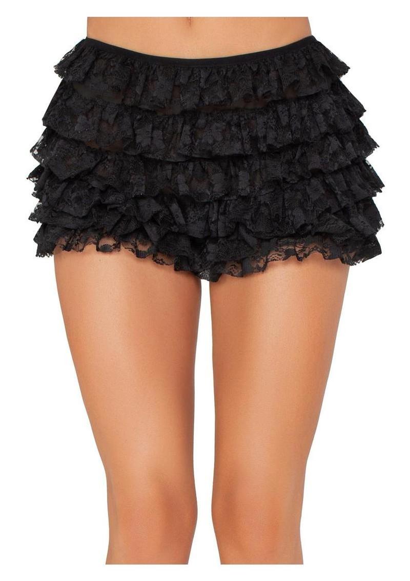 Lace Ruffle Shorts