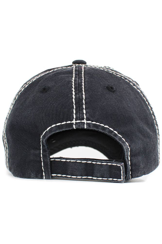 CLASSY UNTIL KICK OFF Vintage Baseball Cap