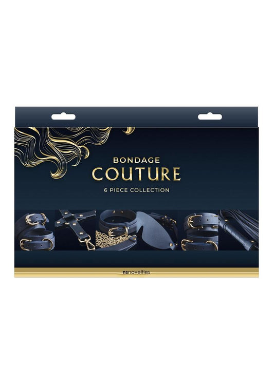 Bondage Couture 6 Piece Kit - Blue