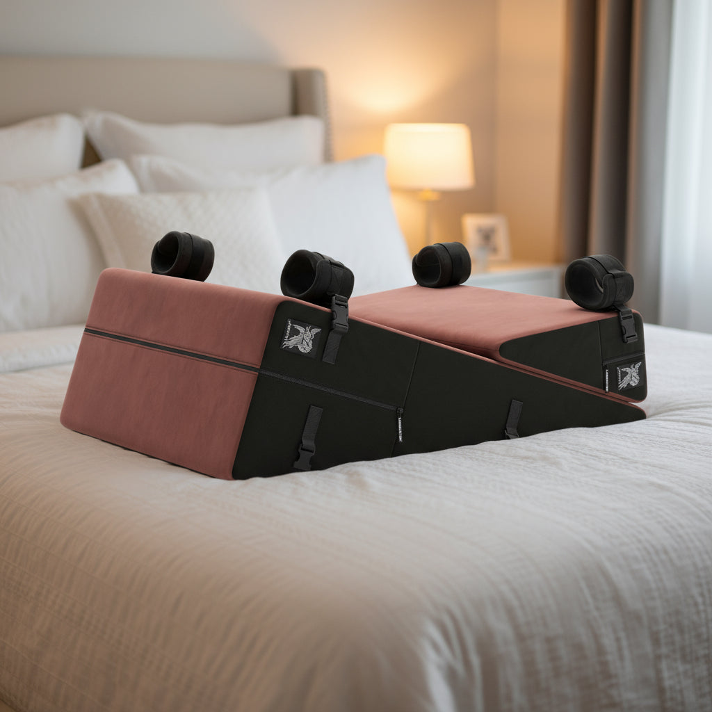 Wedge and Ramp on a bed