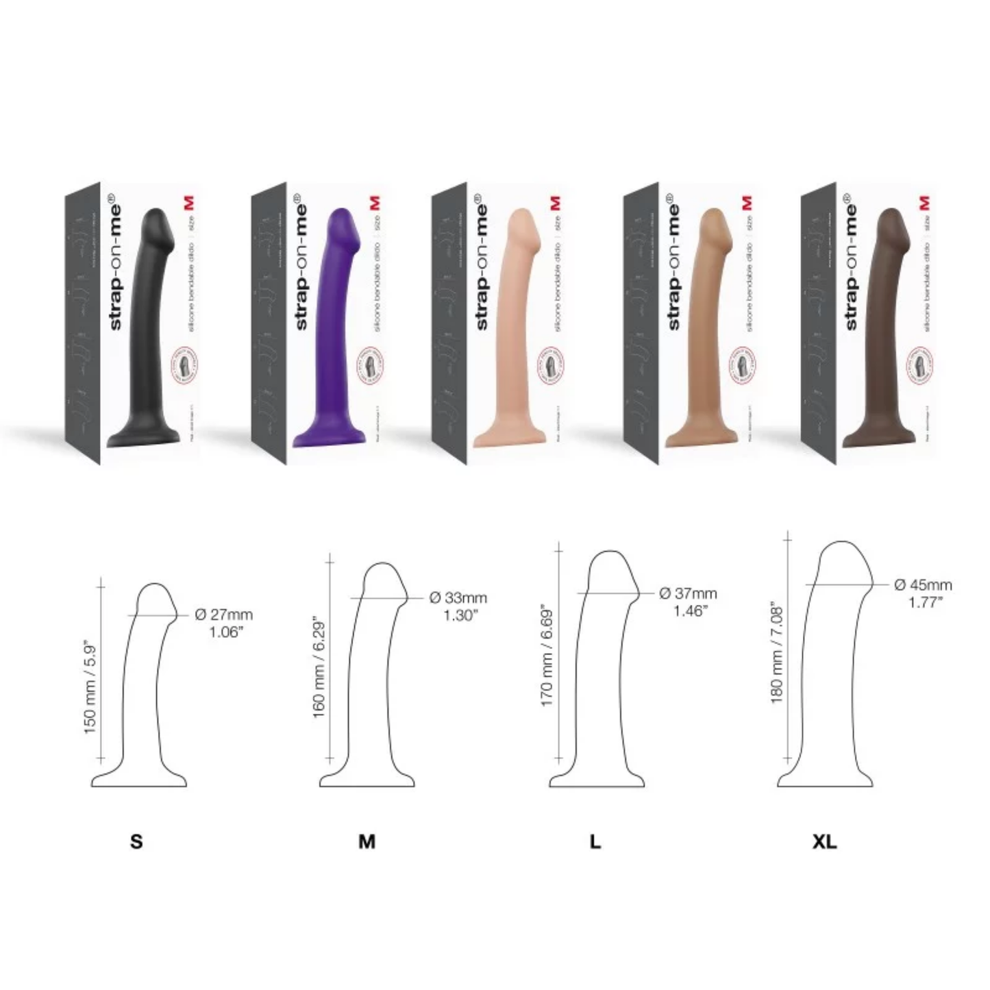 Bendable Dual-Density Dildo