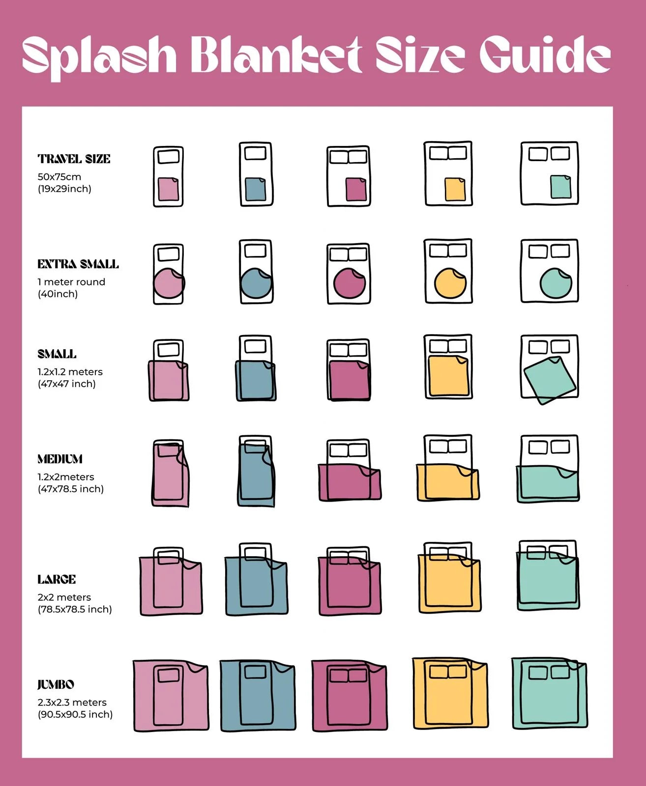 Waterproof Splash Blanket™- The OG