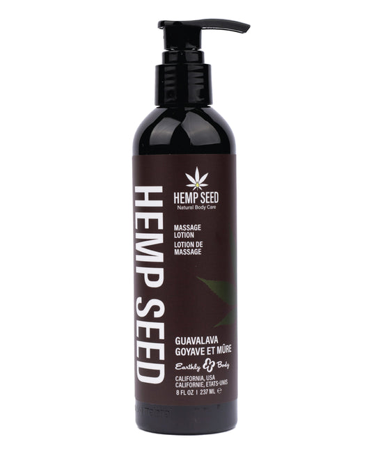 Hemp Seed Massage Lotion - 8 oz