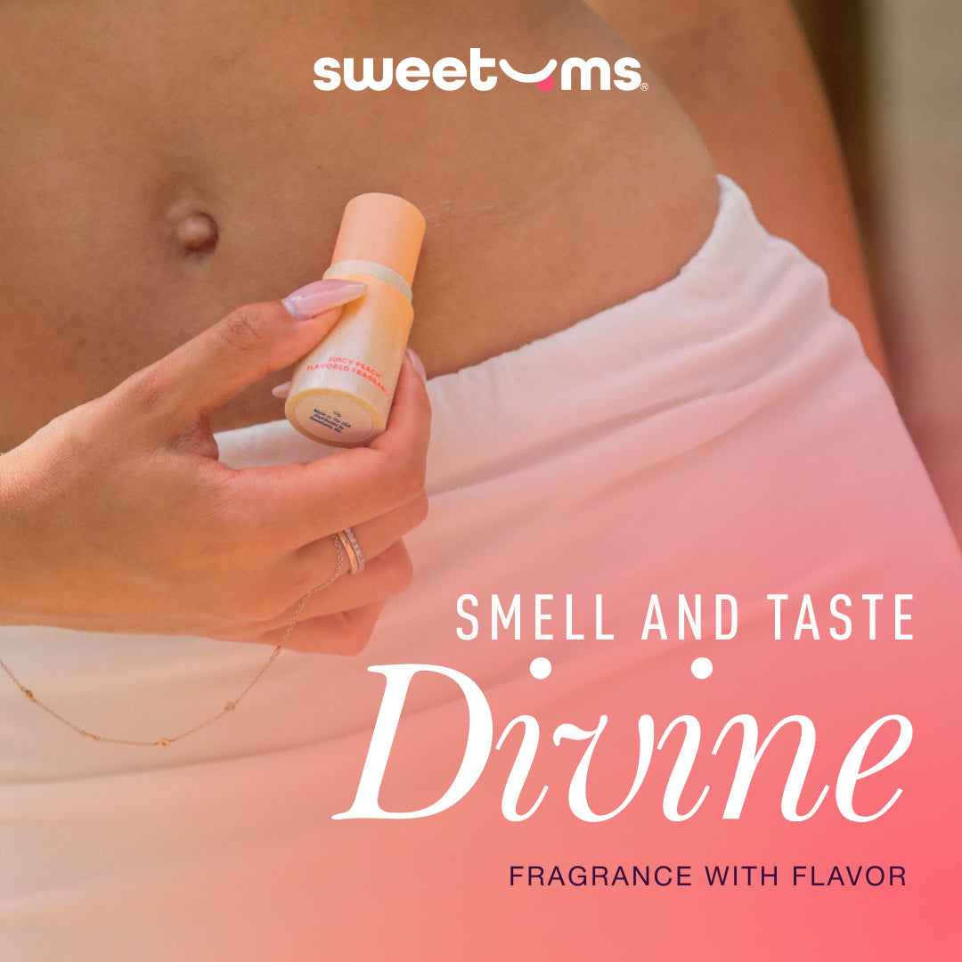 Juicy Peach Flavored Solid Fragrance Stick