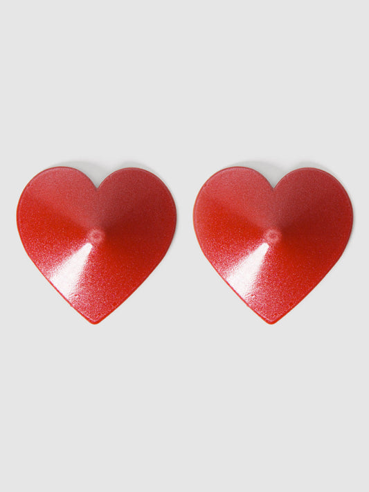METAL HEART PASTIES