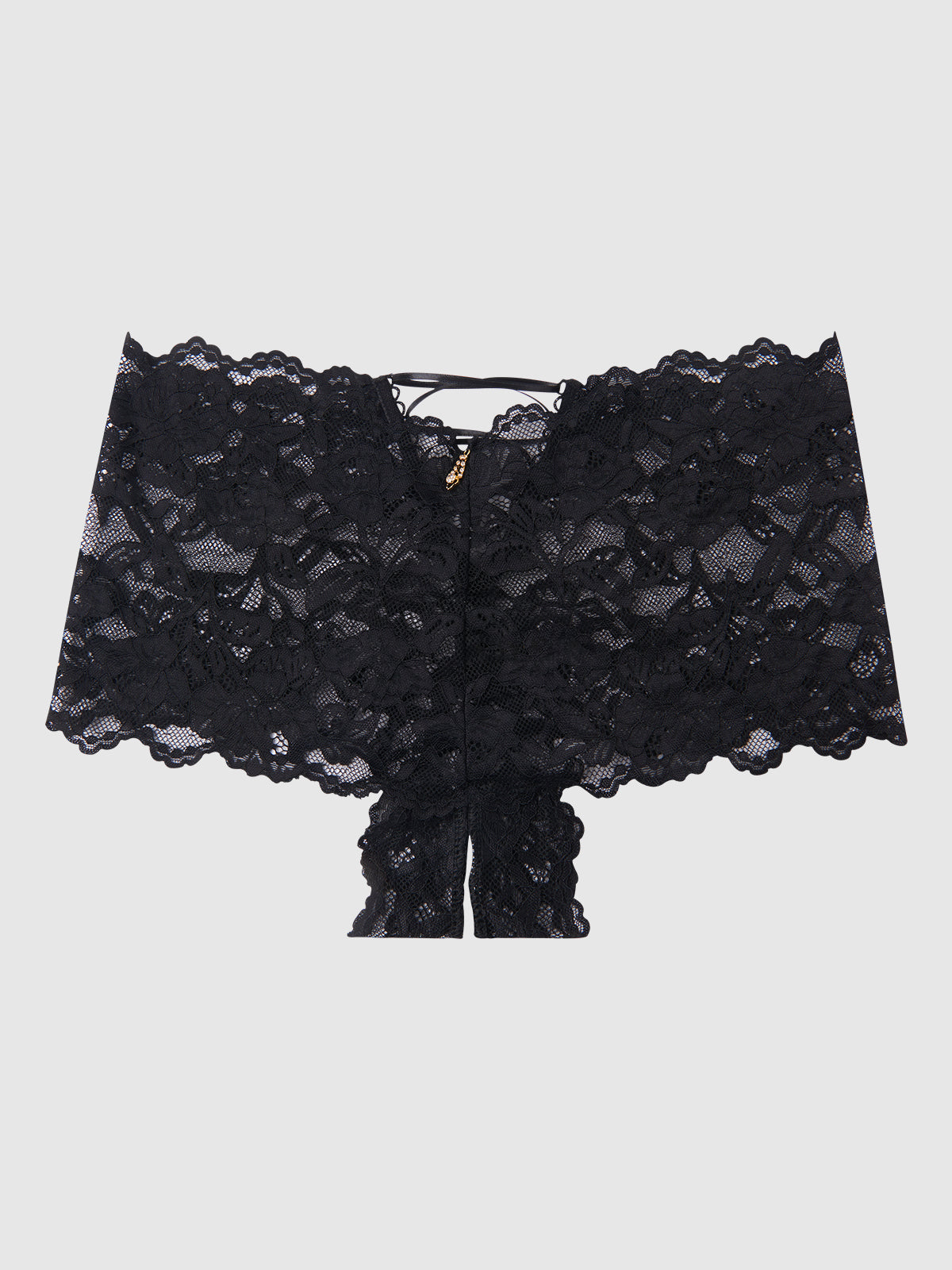 BELLA LACE CROTCHLESS CHEEKY