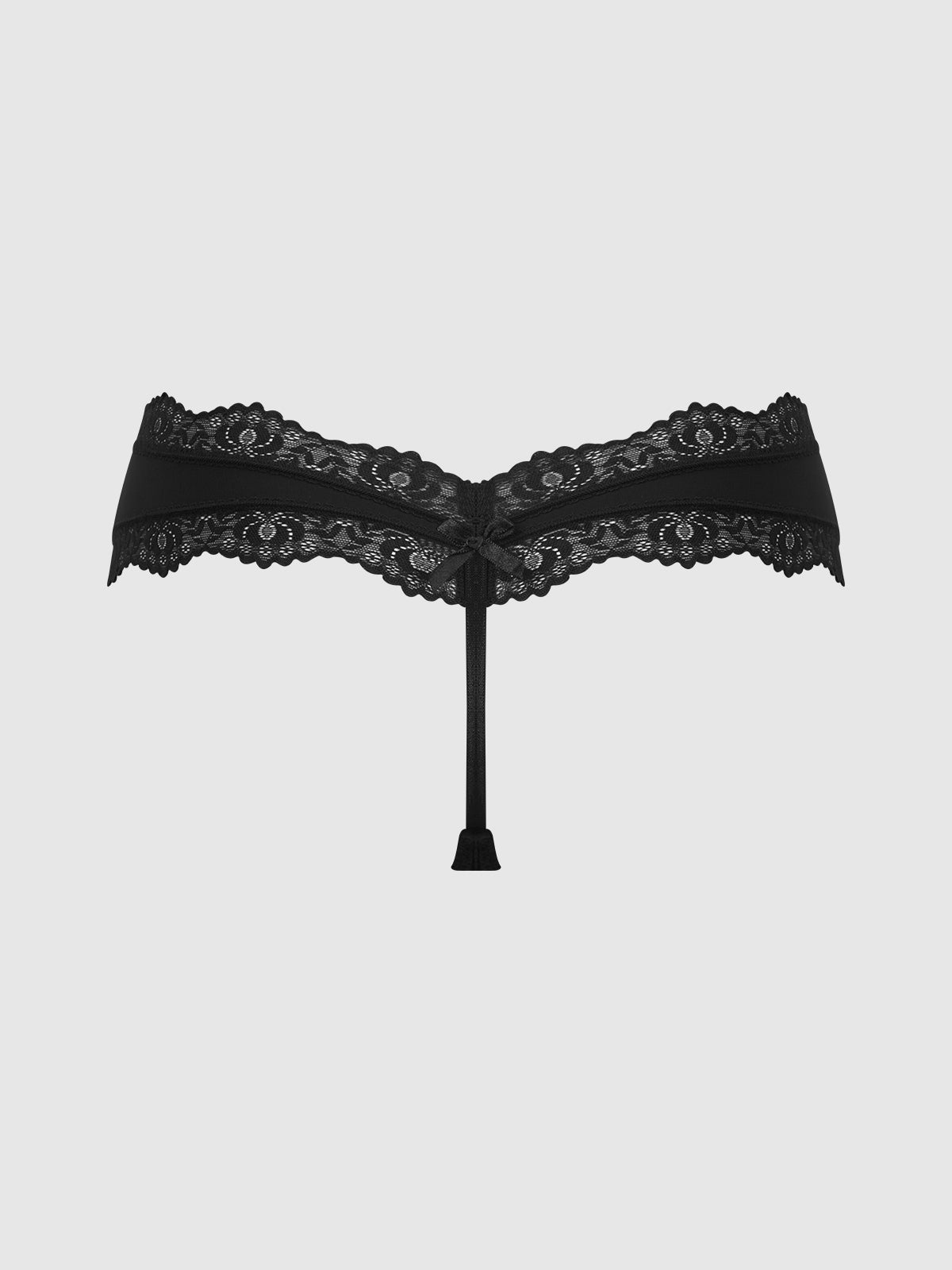 VERA MICRO & LACE TRIM G-STRING
