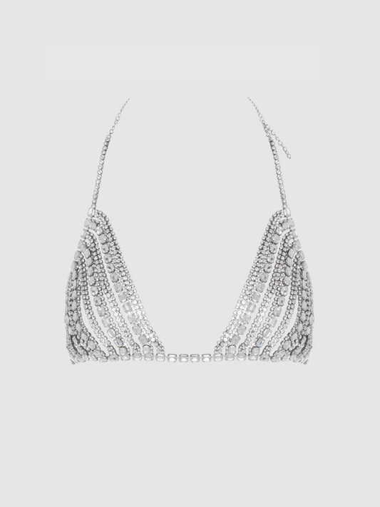 RHINESTONE MULTI STONE BRA