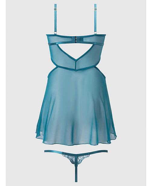Nova Babydoll- Jade Blue